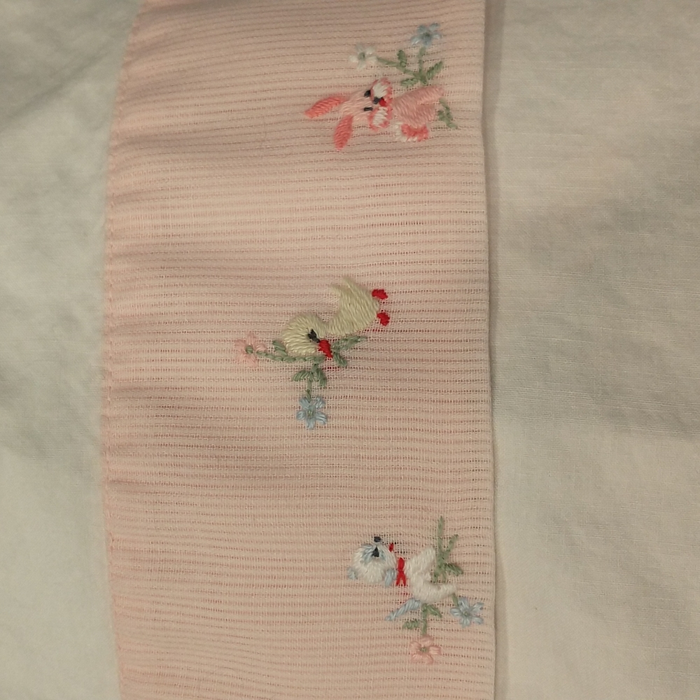 Vintage handmade toddler pillow
